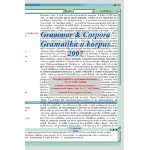 Grammar & Corpora / Gramatika a korpus 2007