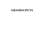 Grammaticus. Studia linguistica Adolfo Erharto quinque et septuagenario ablata