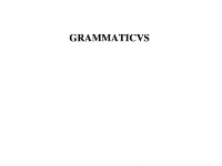 Grammaticus. Studia linguistica Adolfo Erharto quinque et septuagenario ablata