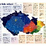 Mapa českých nářečí